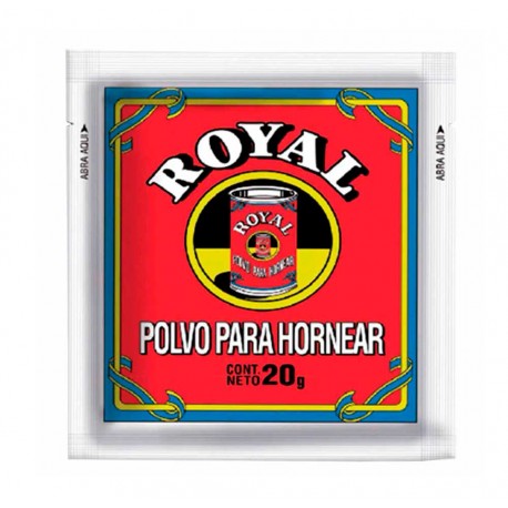 POLVO PARA HORNEAR ROYAL 20 GR